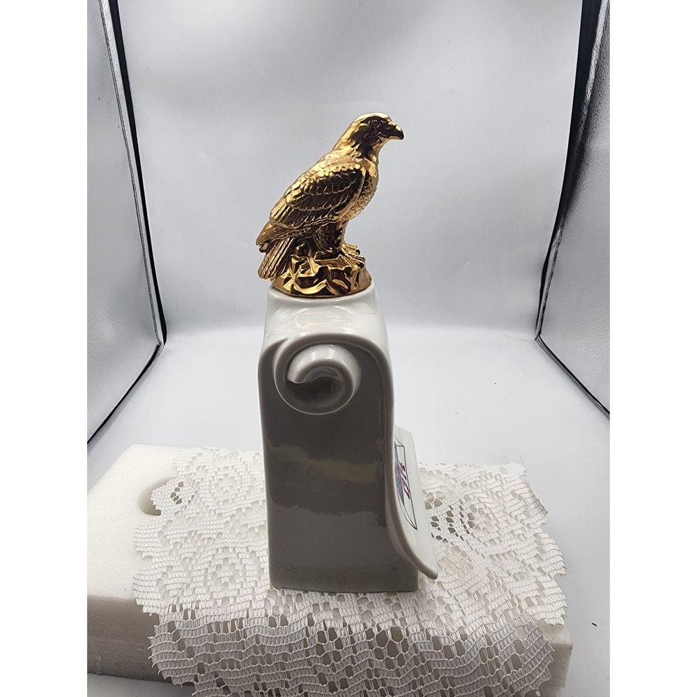 Vintage 1974 Lionstone International Eagle Decanter Truth Justice Liberty White - Picture 4 of 8